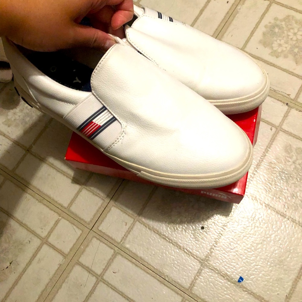 Tommy Hilfiger White Shoes